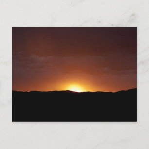 Postal Puesta de sol