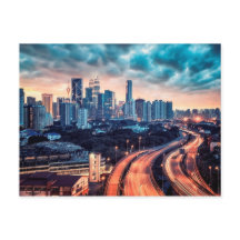 Puesta de sol de Kuala Lumpur