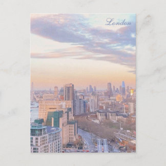Postal Puesta de sol de primavera en Londres