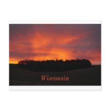 Puesta de sol de Wisconsin