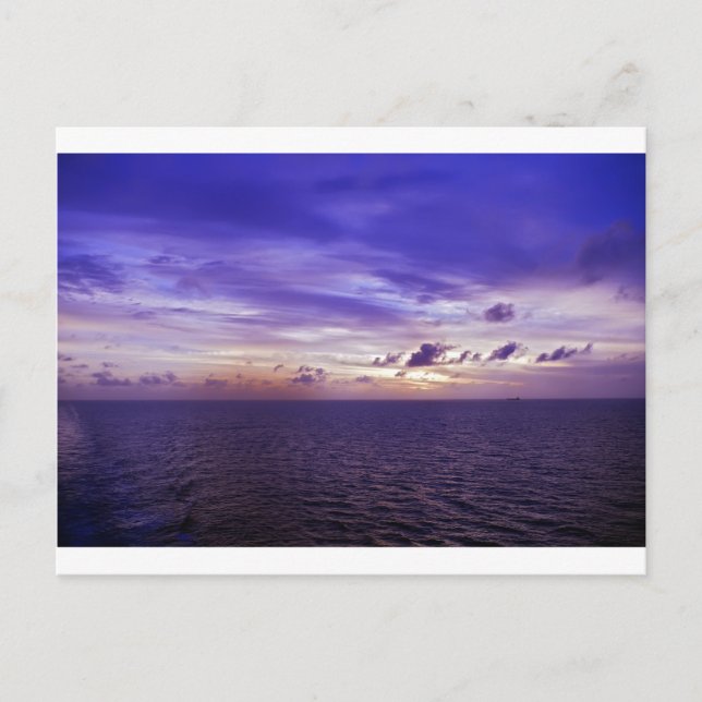 Postal Puesta de sol del Caribe II.JPG (Anverso)