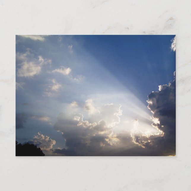 Postal puesta de sol, derechos de autor de deidre e kelle (Anverso)
