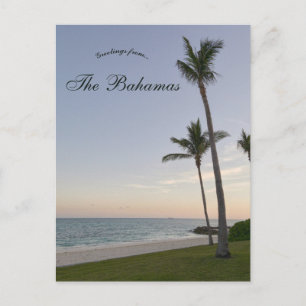 Postal Puesta de sol en Grand Bahama Las Bahamas
