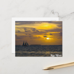 Postal Puesta de sol en Key West