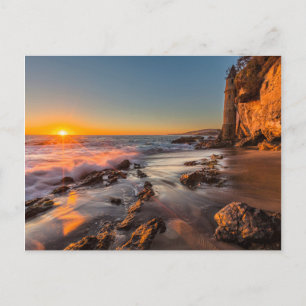 Postal Puesta de sol en Victoria Beach