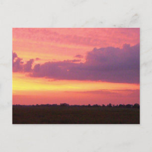 Postal Puesta de sol, mi foto de 2004