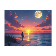 Puesta de sol y salida de luna