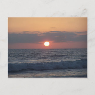 Postal puesta del sol