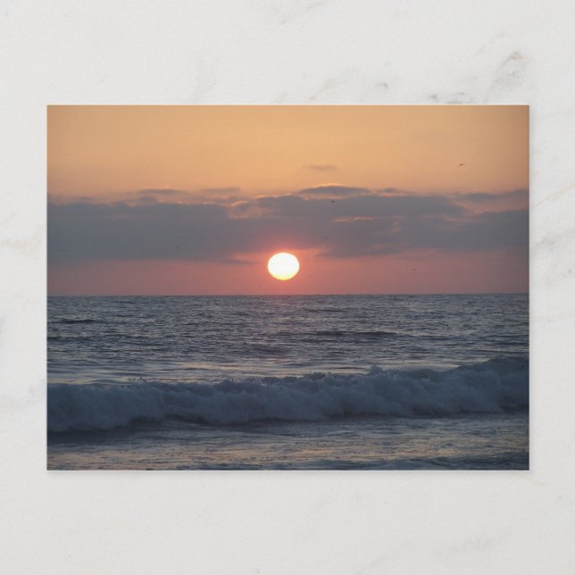 Postal puesta del sol (Anverso)