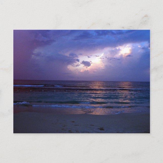 Postal Puesta del sol jamaicana (Anverso)