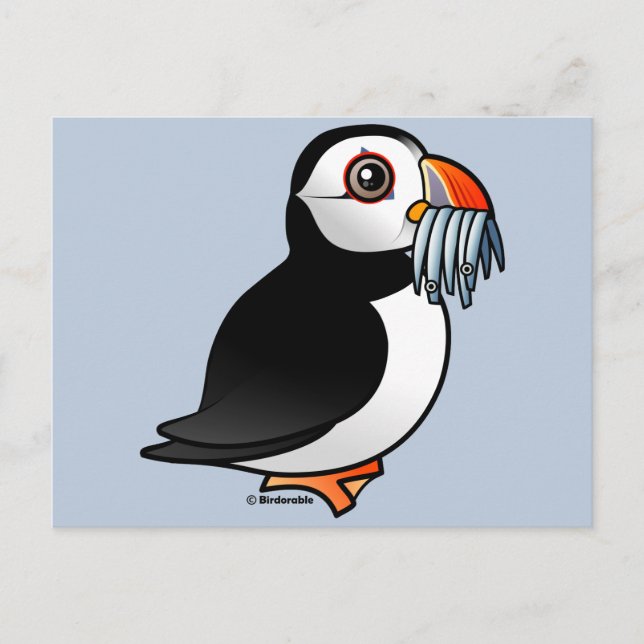 Postal Puffin Prowess (Anverso)