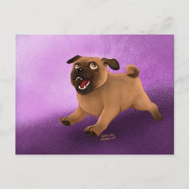Postal Pug (Anverso)