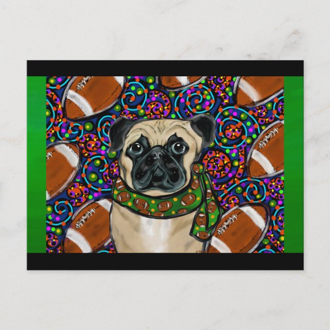 POSTAL PUG (Anverso)
