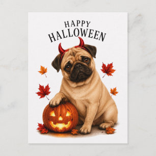 Postal Pug Halloween