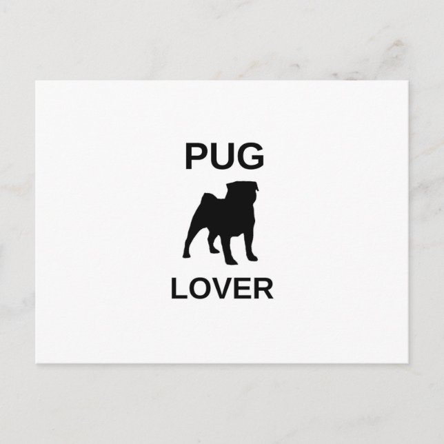 Postal pug lover (Anverso)