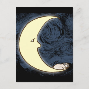 Postal Pug on the Moon