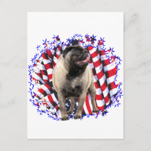 Postal Pug Patriot