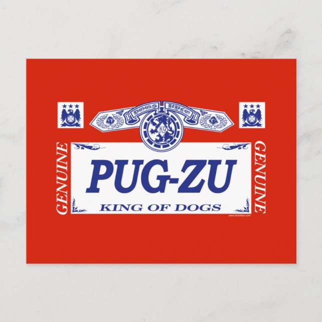 Postal Pug-Zu (Anverso)
