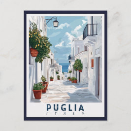 Postal Puglia, Italia: Un retro