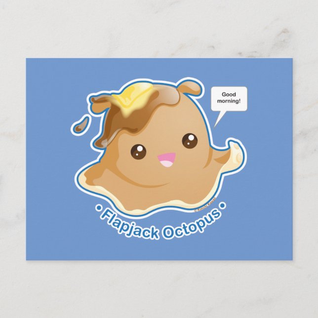 Postal Pulpo lindo del Flapjack (Anverso)