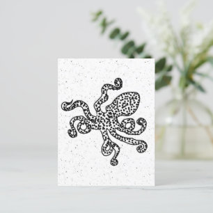 Postal Pulpo Vintage
