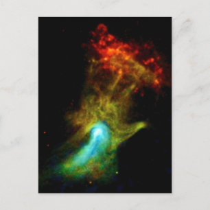 Postal Pulsar B1509 - Nebulosa de Rayos X Mano de Dios Fo
