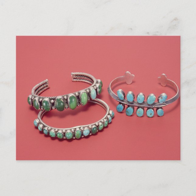 Postal Pulseras de Navajo (Anverso)