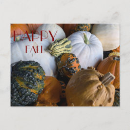 Postal Pumpkin Postcard