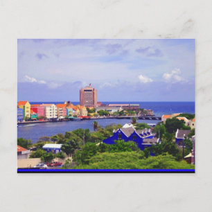 Postal Pundaside de Willemstad Curacao en Postcard