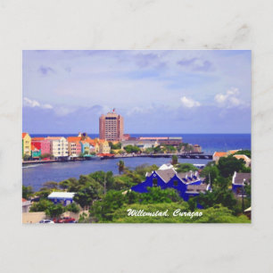 Postal Pundaside de Willemstad Curacao en Postcard