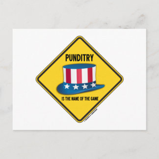 Postal Punditry Es El Nombre Del Signo De Advertencia De 