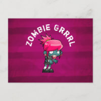 Punk lindo Rock Zombie Grrrl
