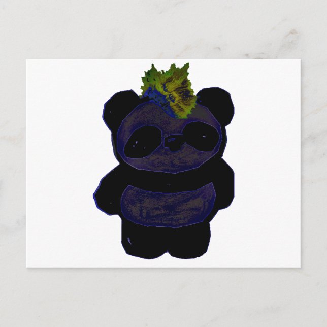 Postal Punk Rock Panda 2 (Anverso)