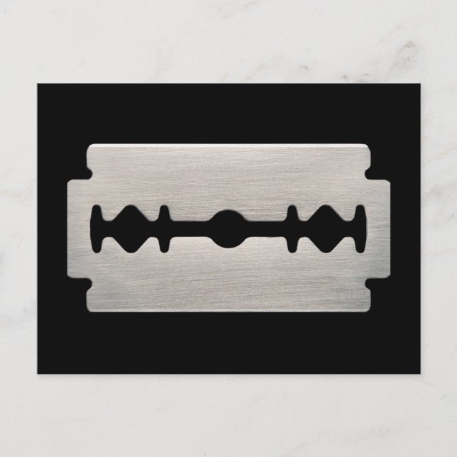 POSTAL PUNK ROCKER RAZOR BLADE (Anverso)
