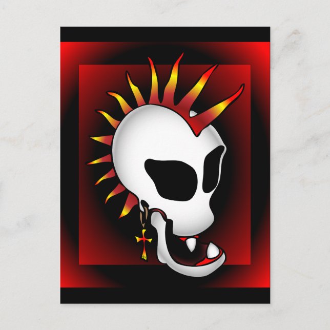 POSTAL PUNK SKULL-3 (Anverso)