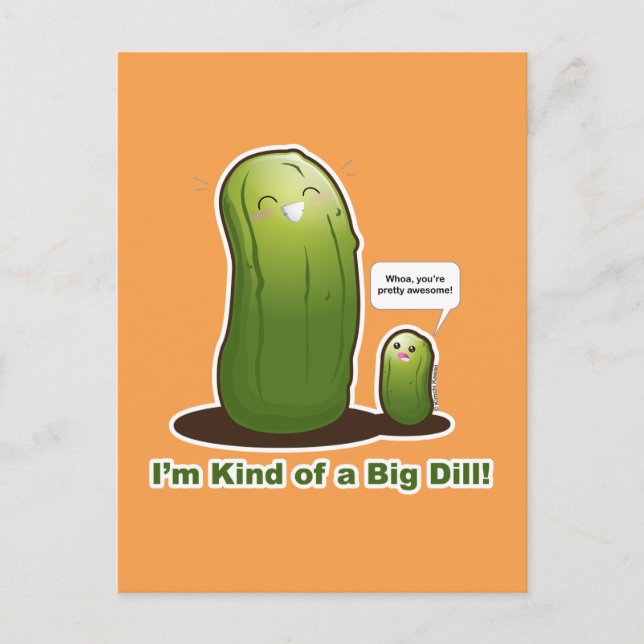 Postal Punny Big Pickle (Anverso)