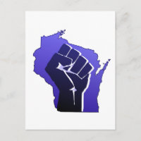 Puño de la solidaridad de Wisconsin