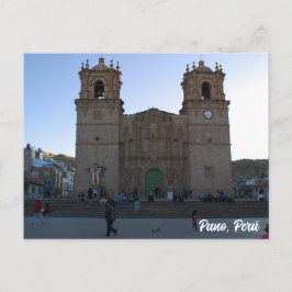 Postal Puno, Perú, Puno Cathedral 
