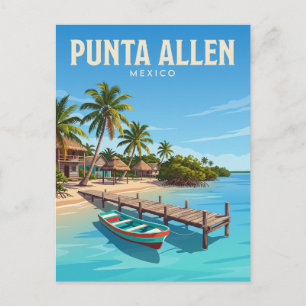 Postal Punta Allen México