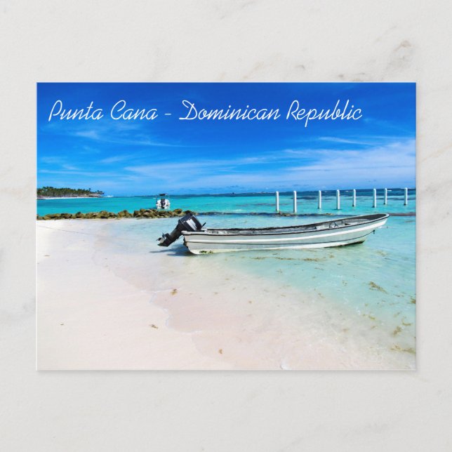 Postal Punta Cana, DR Postcard (Anverso)