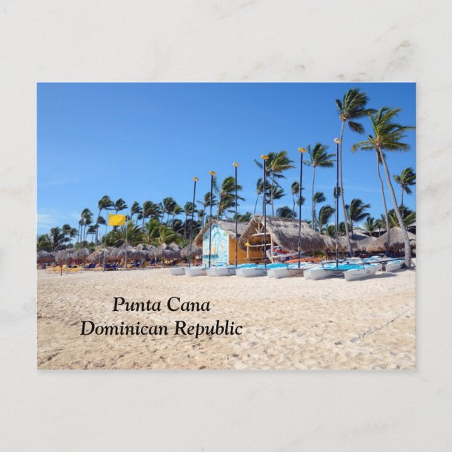 Postal Punta Cana en República Dominicana (Anverso)