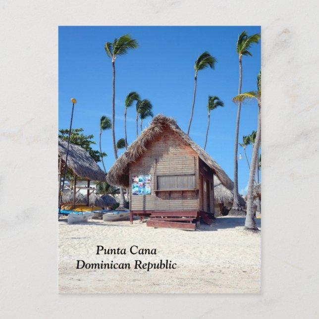 Postal Punta Cana en República Dominicana (Anverso)
