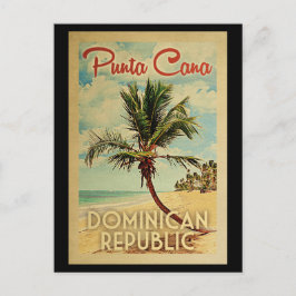 Postal Punta Cana Postcard República Dominicana Vintage
