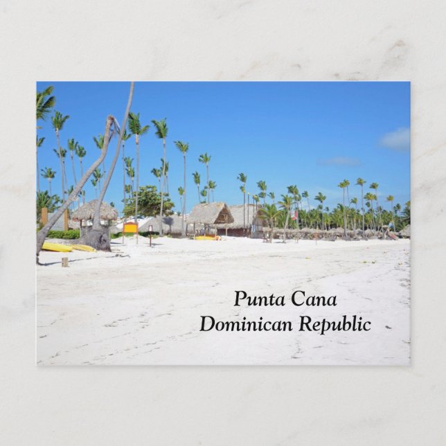 Postal Punta Cana, República Dominicana (Anverso)