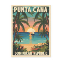 Punta Cana República Dominicana Atardecer Tropical