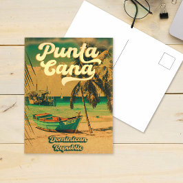 Postal Punta Cana República Dominicana - Retro Souvenir 8