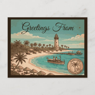 Postal Punta Cana República Dominicana Viaje Antiguo