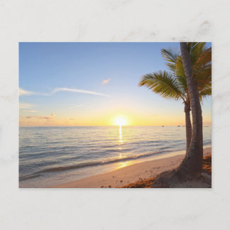 POSTAL PUNTA CANA SUNRISE POSTCARD