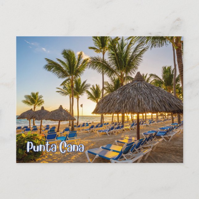Postal Punta Cana Tropical Beach Resort Sunrise View (Anverso)