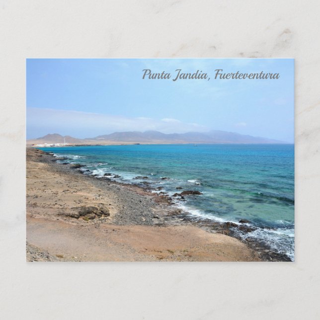 Postal Punta Jandía, Fuerteventura (Anverso)